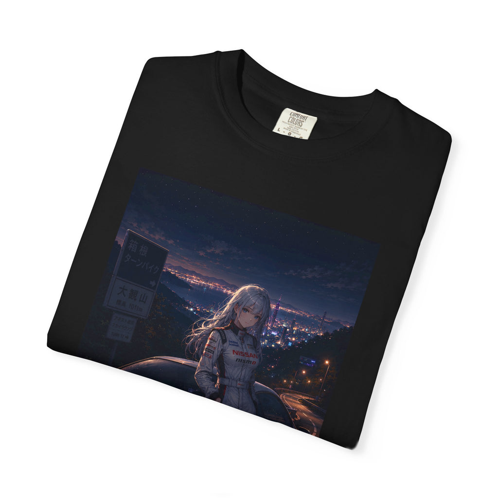 Hakone Night Drive Anime T-shirt | Retro JDM Street Racer Anime
