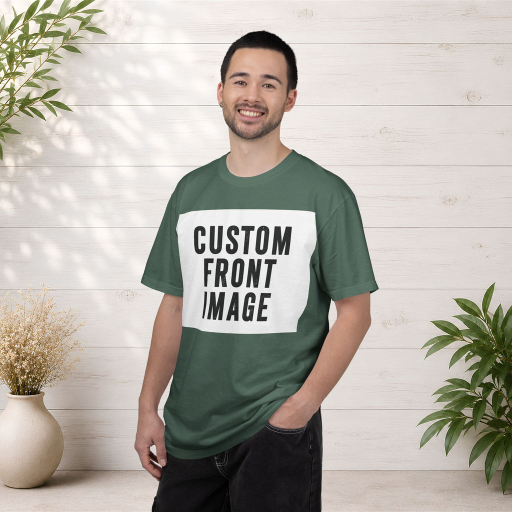 Custom Landscape Image Front T-Shirt - Add Your Own Image