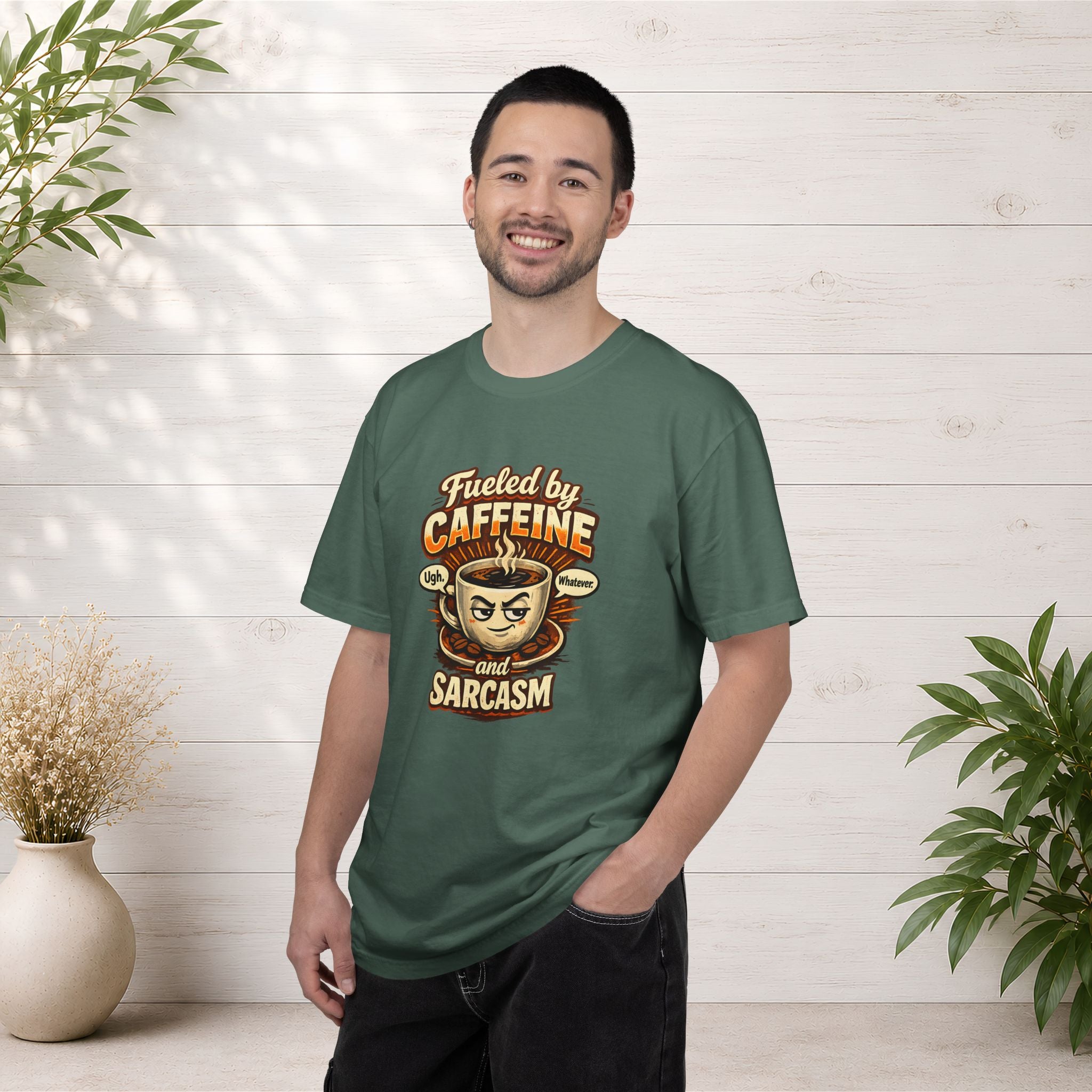 Fueled by Caffeine and Sarcasm T-Shirt