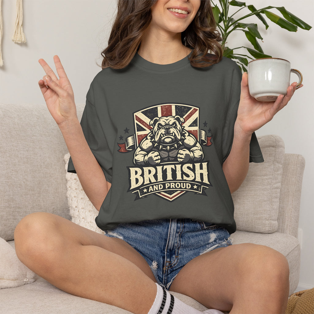British and Proud Bulldog T-Shirt
