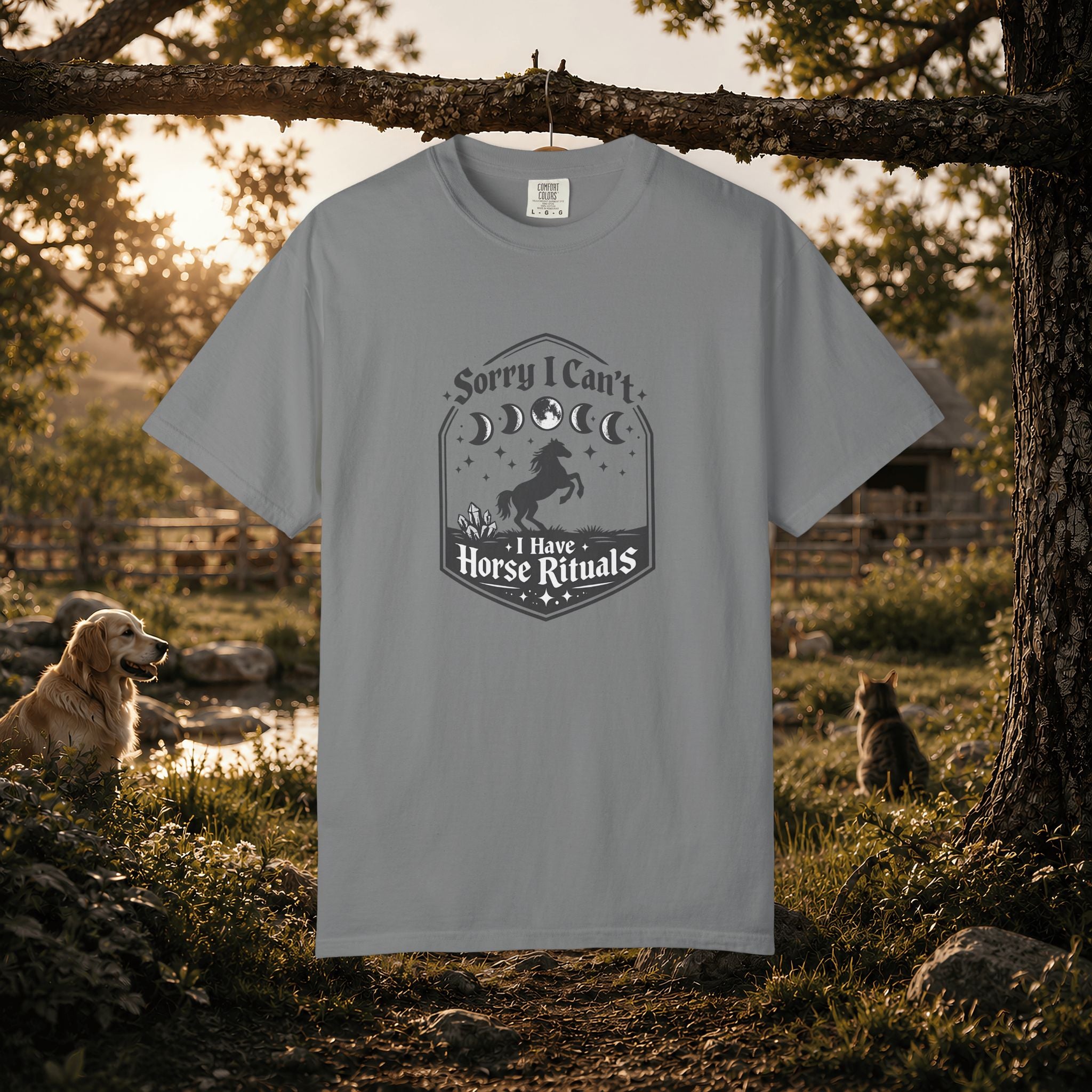 Sorry I Can't I Have Horse Rituals T-Shirt
