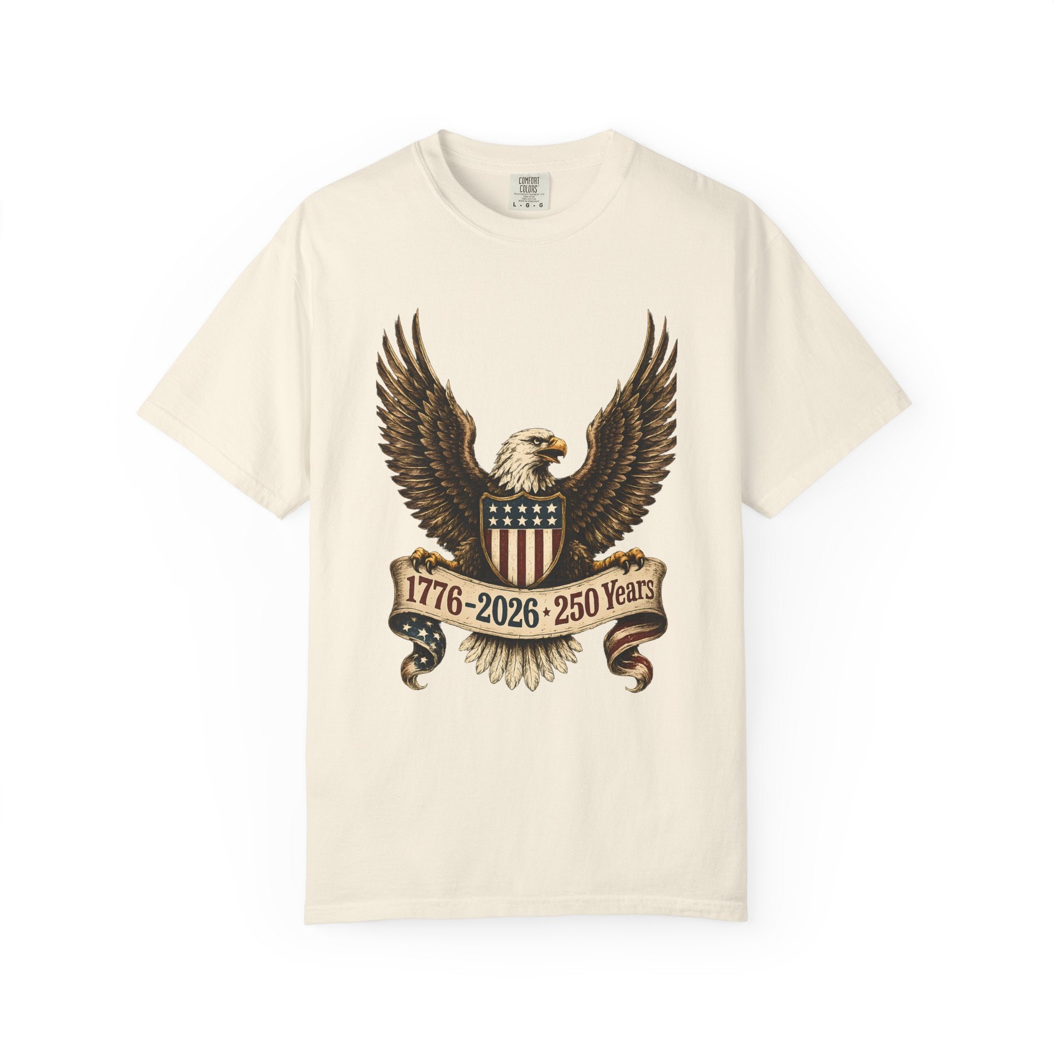 American Eagle 1776-2026 250 Years T-shirt | Patriotic Independence Tee