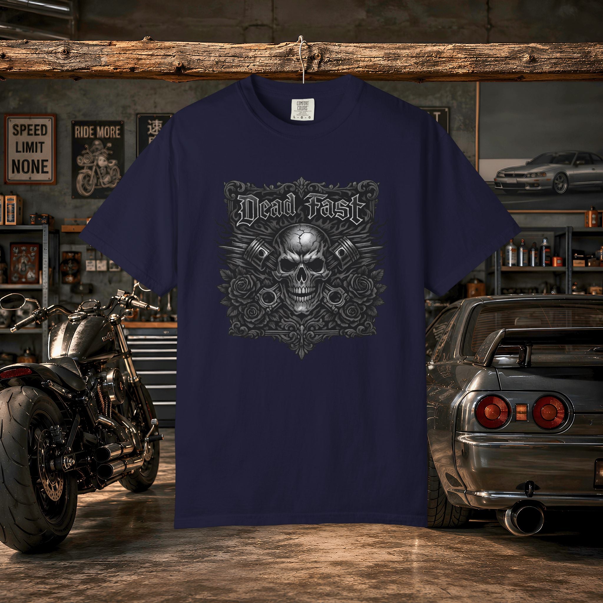 Dead Fast Skull Graphic T-Shirt
