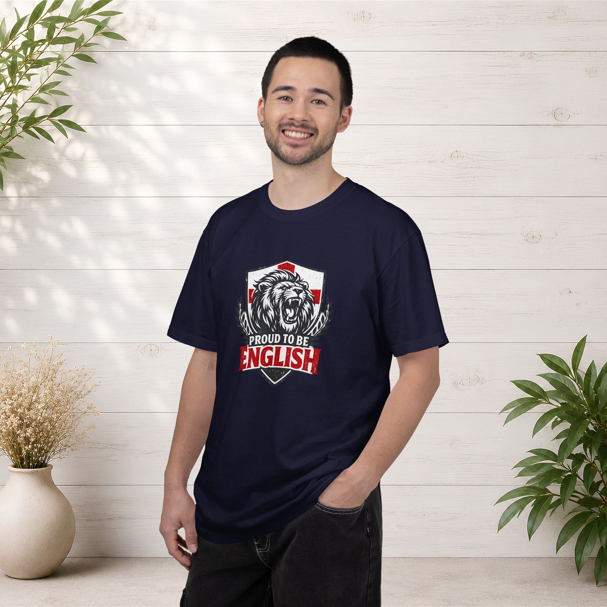 Proud to Be English T-Shirt — Lion Crest Tee