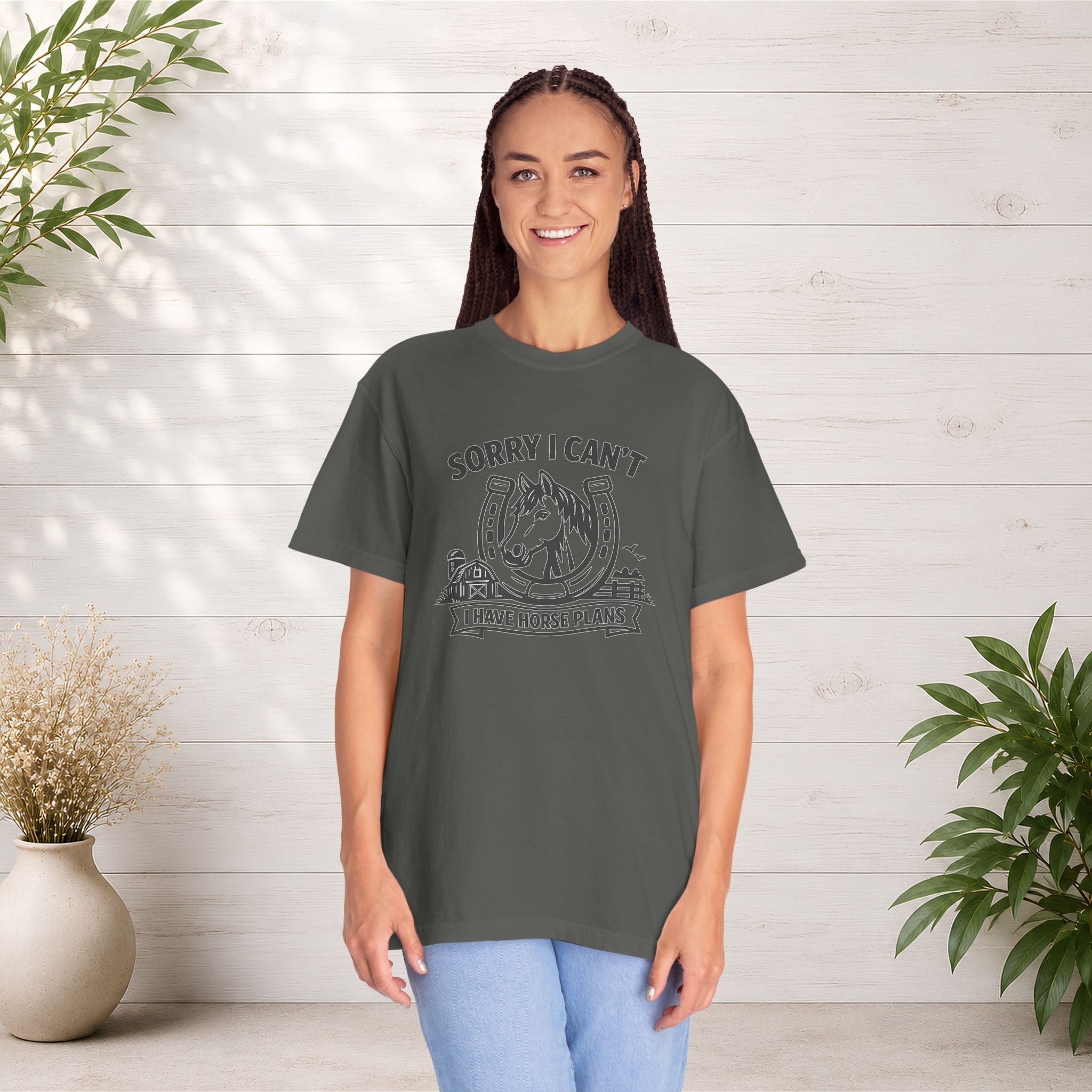 Sorry I Can't I Have Horse Plans T-Shirt