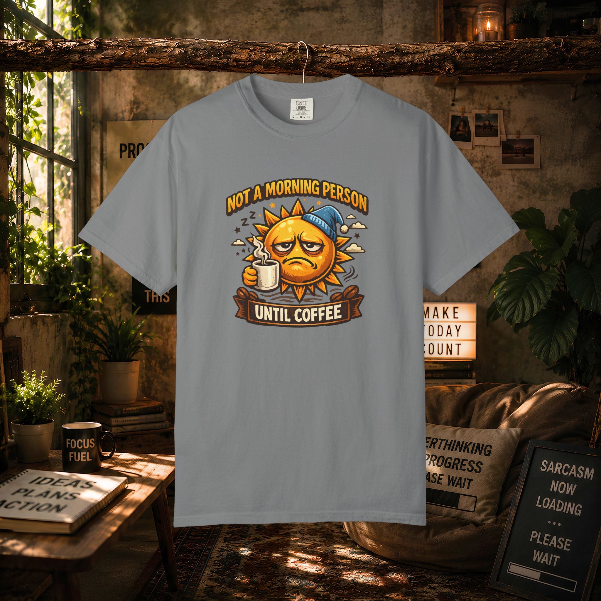 Not a Morning Person Until Coffee T-Shirt