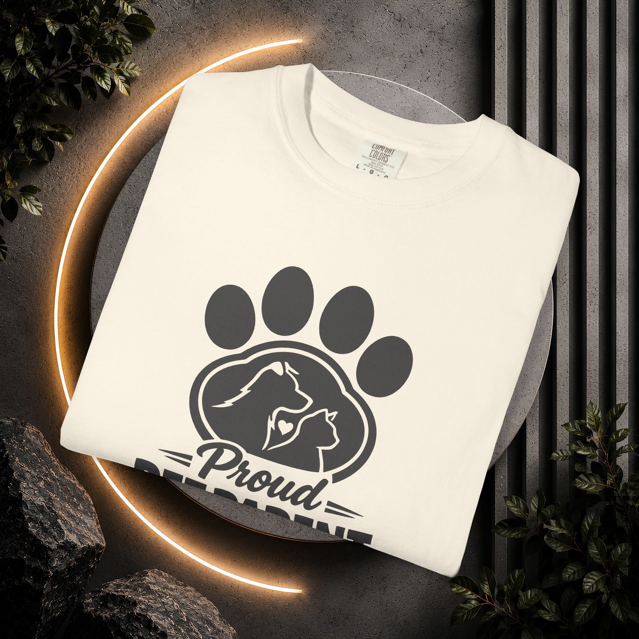 Proud Pet Parent T-Shirt — Paw Print Dog & Cat Shirt for Animal Lovers