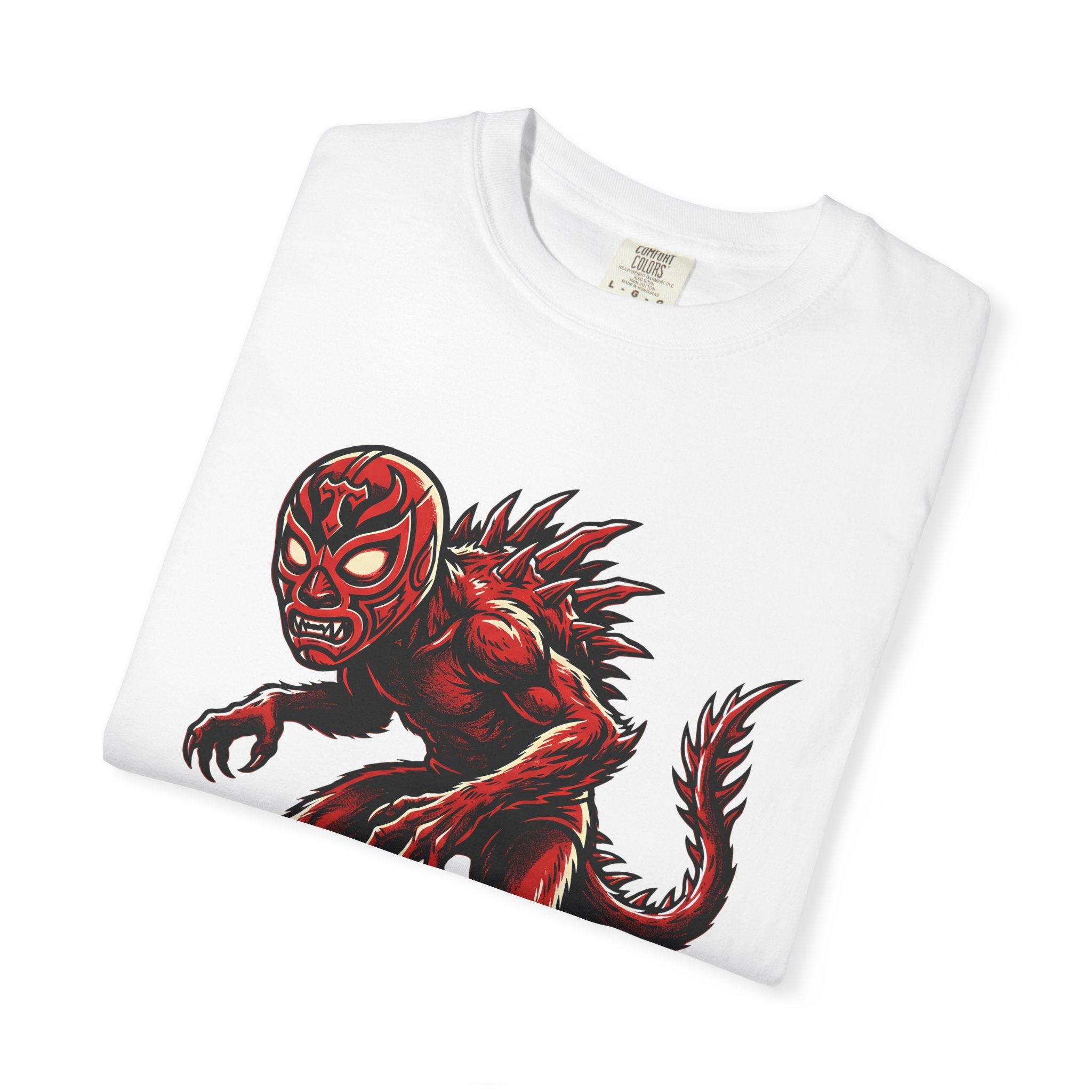 Chupacabra Cryptid Wrestler Tee T-shirt | Cryptid Shirt