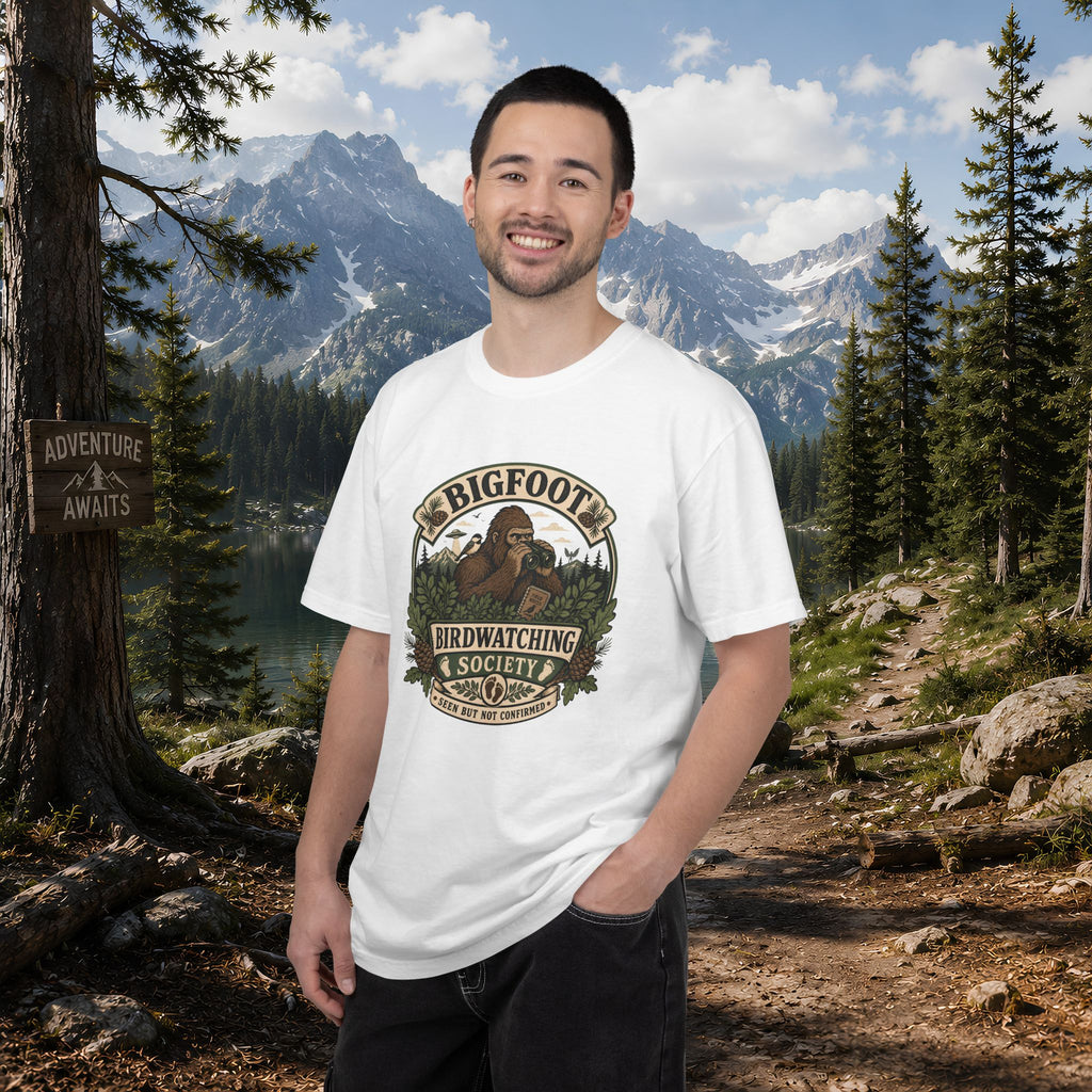Bigfoot Birdwatching Society T-Shirt