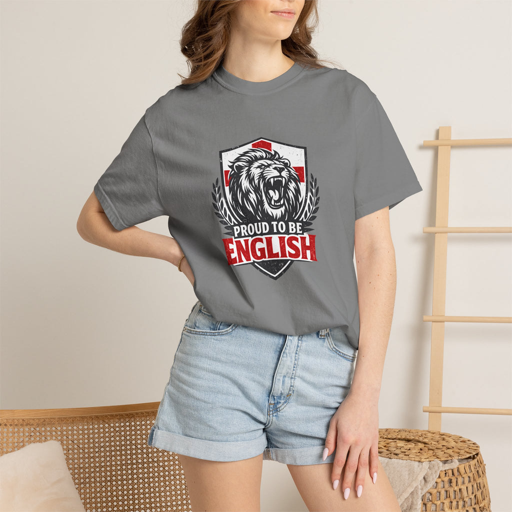 Proud to Be English T-Shirt — Lion Crest Tee