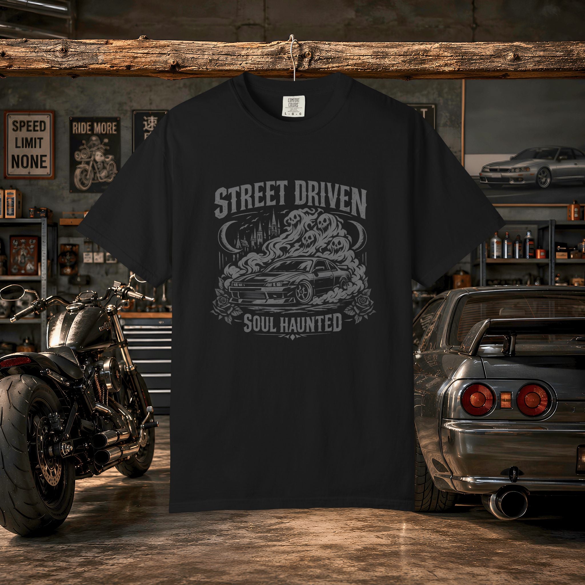 Street Driven Drift Racing T-Shirt — 'Street Driven' Graphic Tee
