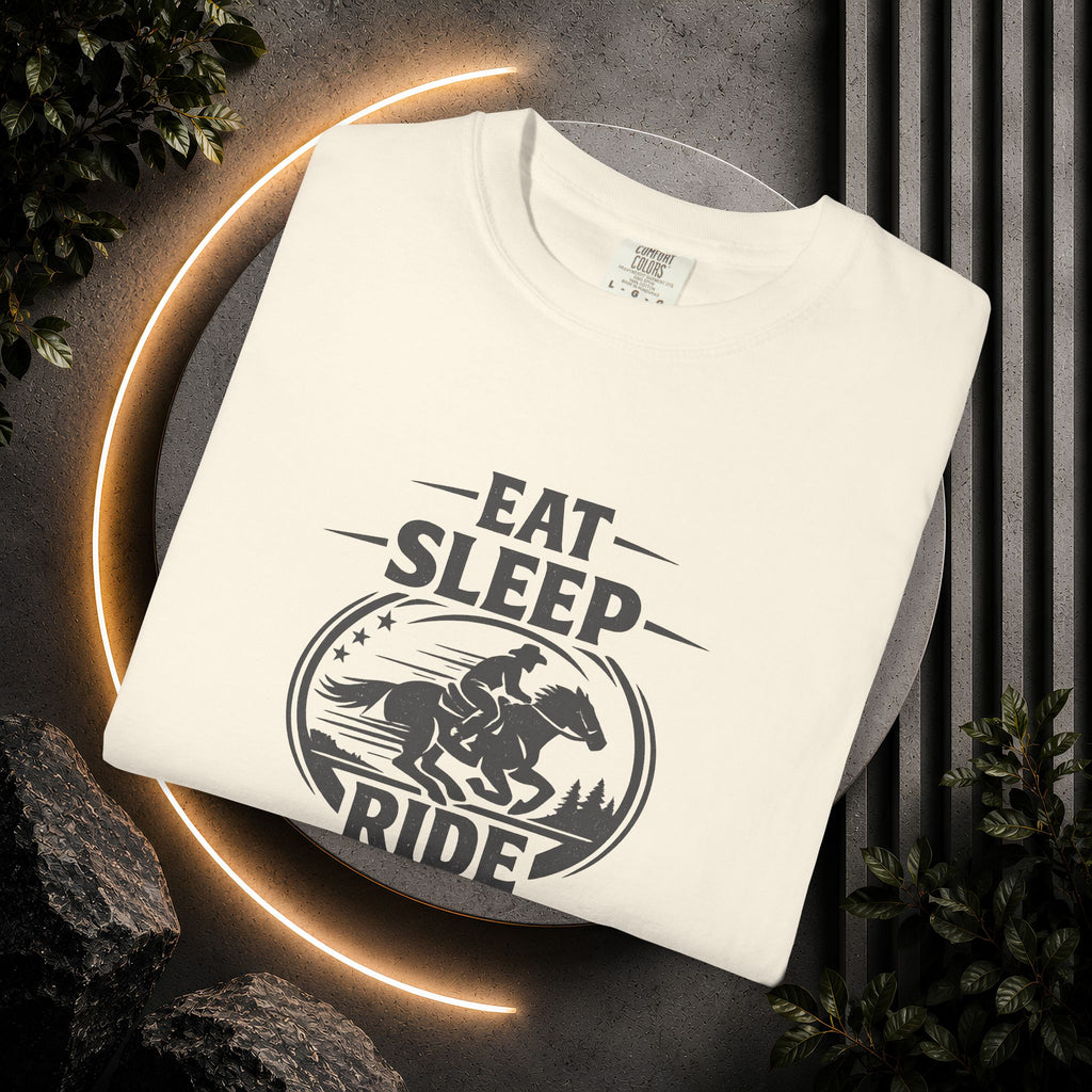 Eat Sleep Ride Repeat T-Shirt — Horse Rider Graphic Tee