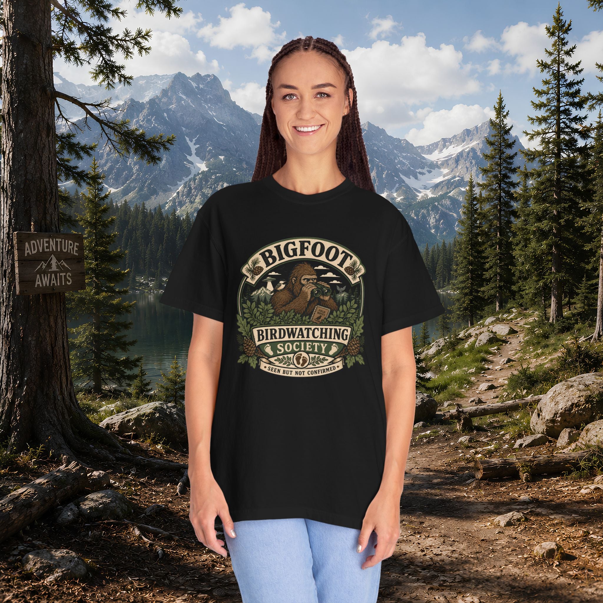 Bigfoot Birdwatching Society T-Shirt