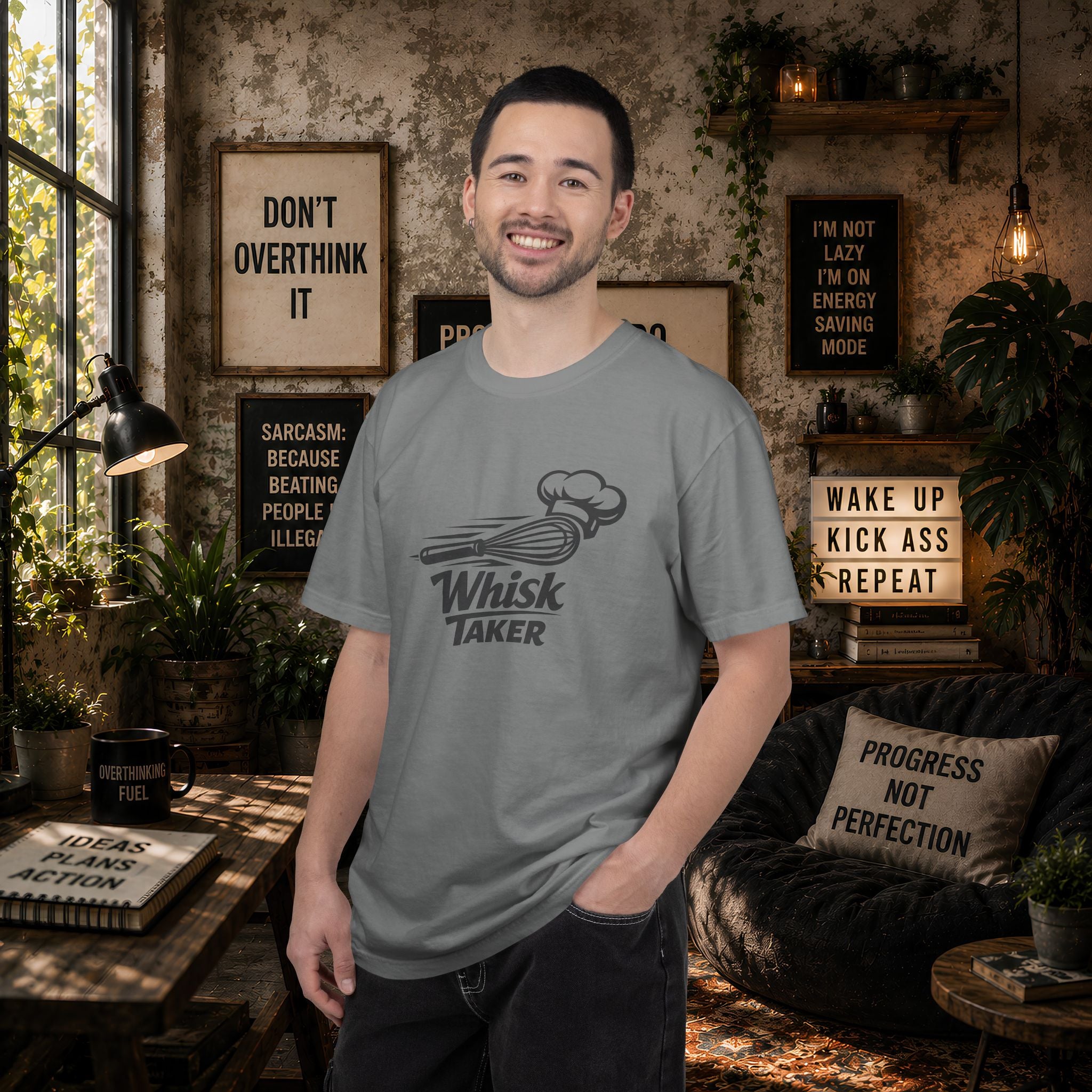 Whisk Taker T-Shirt — Funny Chef Baking Tee
