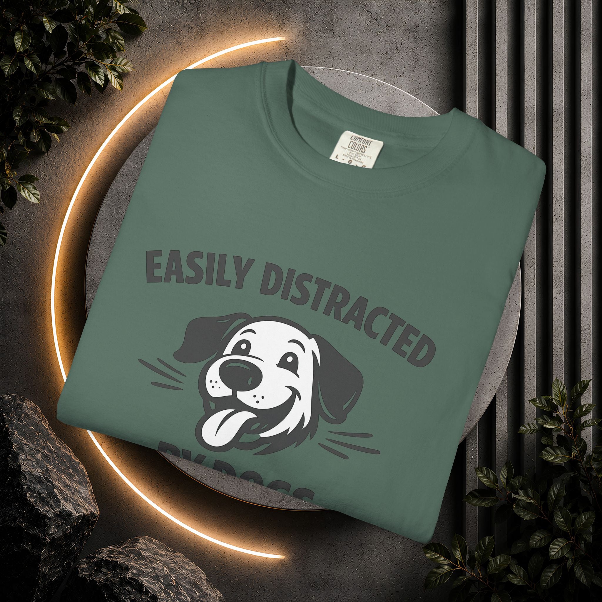 Easily Distracted By Dogs T-Shirt