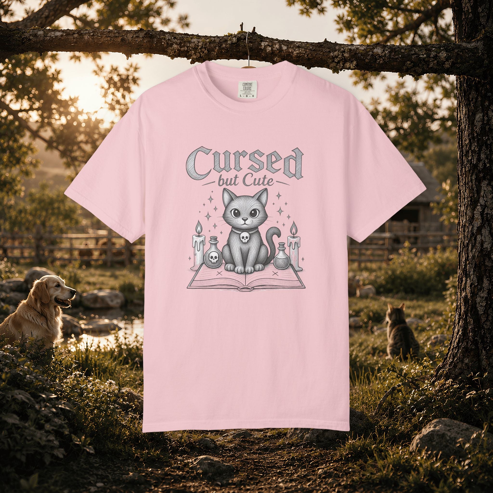 Cursed But Cute Cat T-Shirt