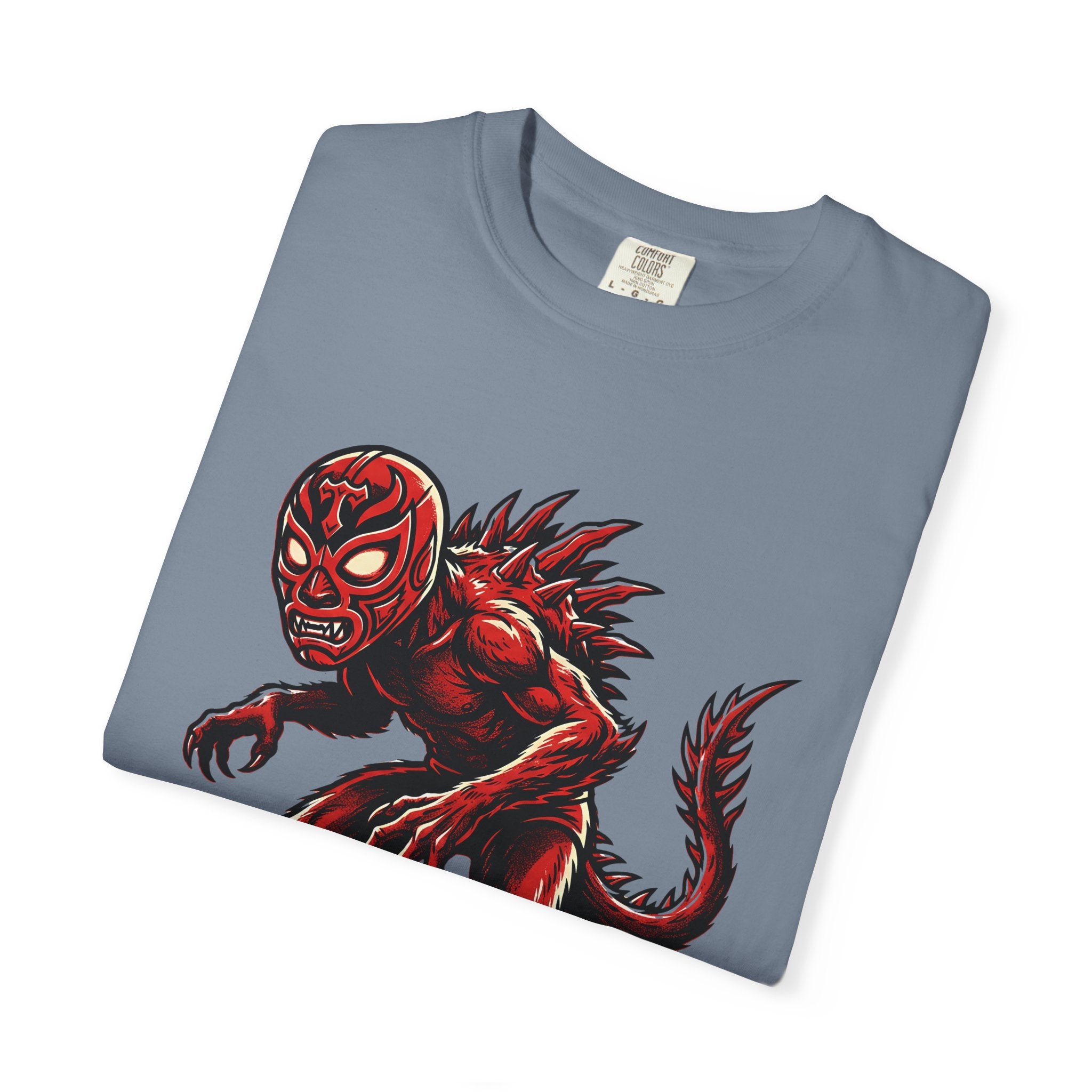 Chupacabra Cryptid Wrestler Tee T-shirt | Cryptid Shirt
