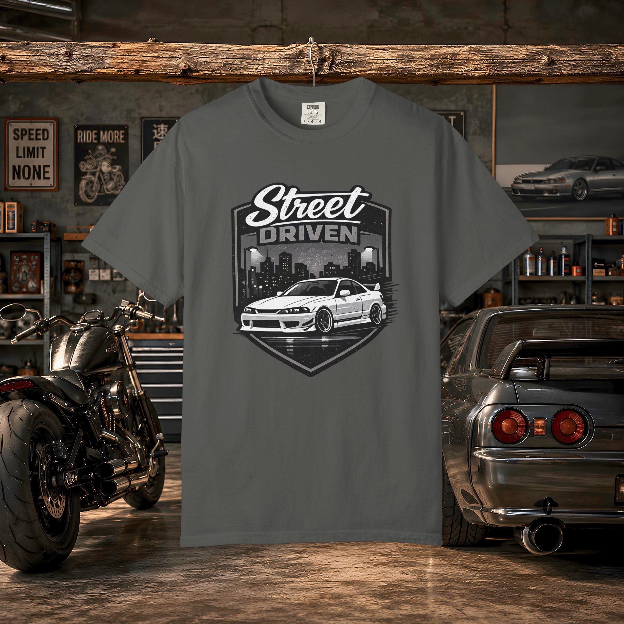 Street Driven Car T-Shirt — Street Racing Tuner Graphic Tee