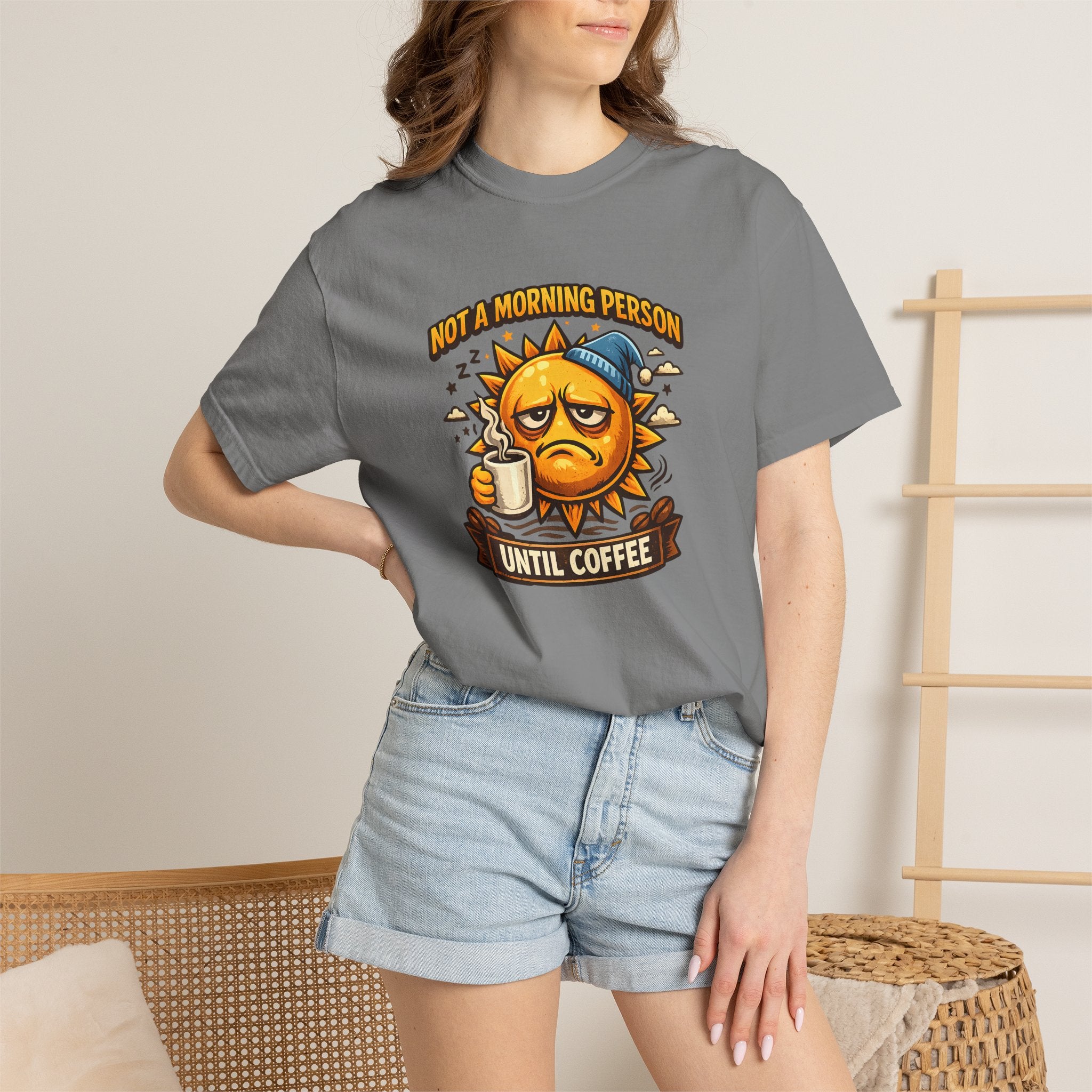 Not a Morning Person Until Coffee T-Shirt