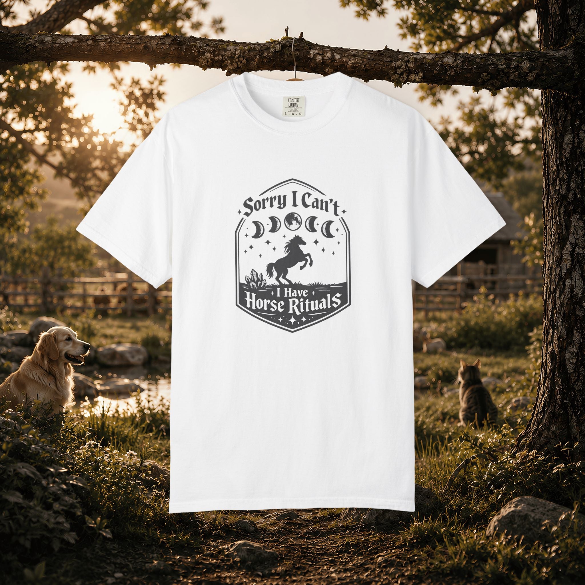 Sorry I Can't I Have Horse Rituals T-Shirt