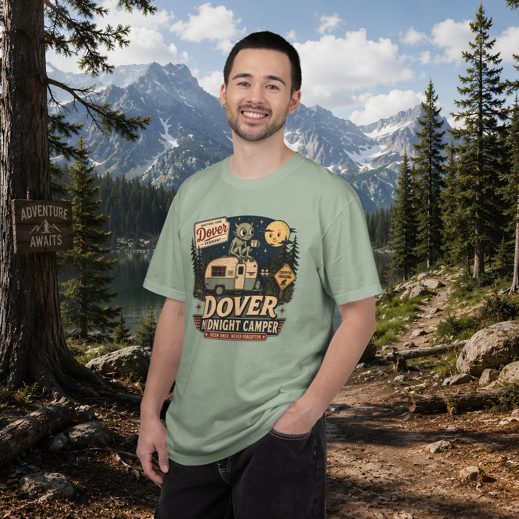 Dover Demon Midnight Camper T-Shirt — Vintage RV Camping Tee