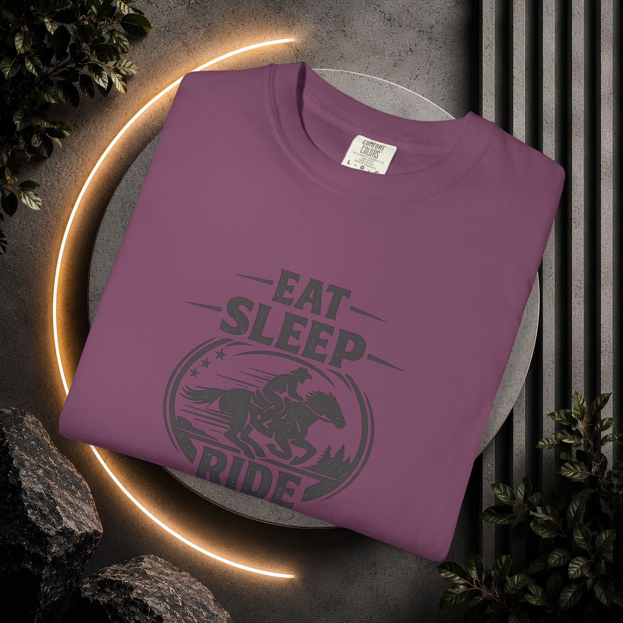 Eat Sleep Ride Repeat T-Shirt — Horse Rider Graphic Tee
