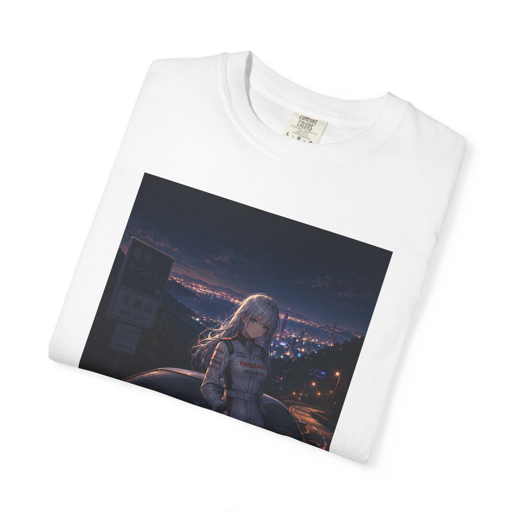 Hakone Night Drive Anime T-shirt | Retro JDM Street Racer Anime