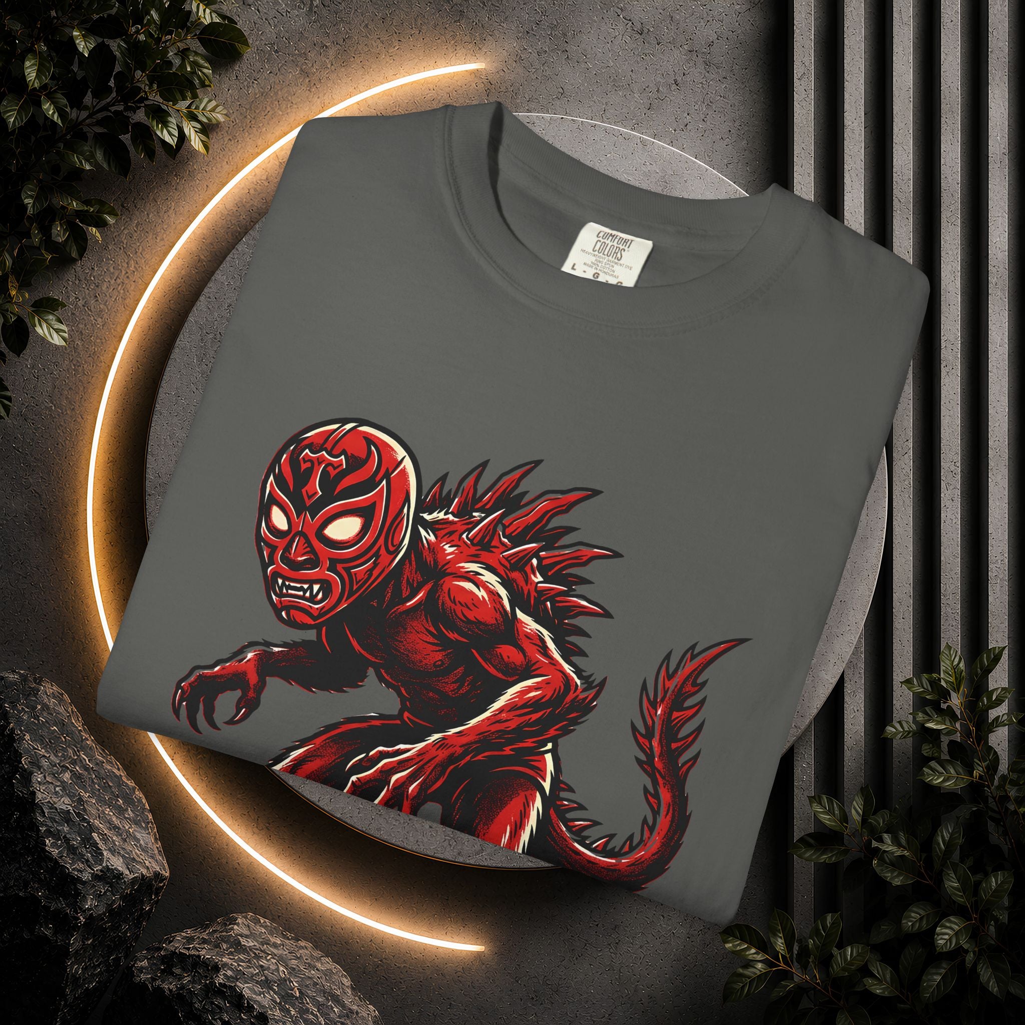 Chupacabra Cryptid Wrestler Tee T-shirt | Cryptid Shirt