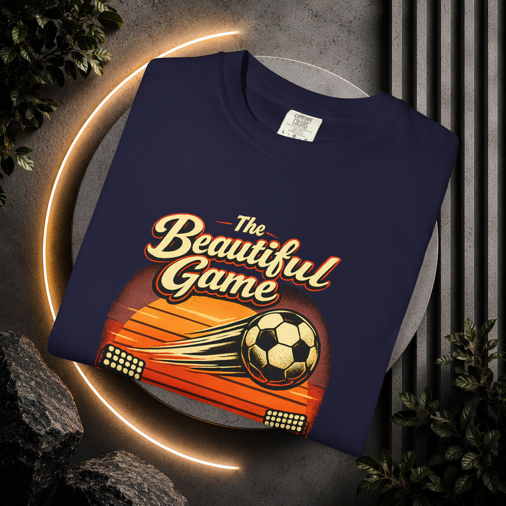 Soccer Vintage Sunset T-Shirt — "The Beautiful Game"