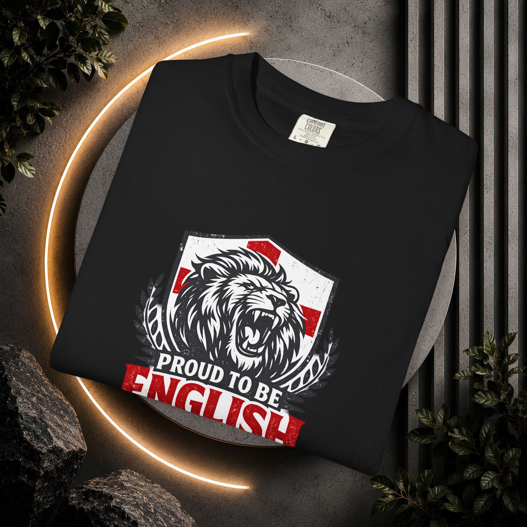 Proud to Be English T-Shirt — Lion Crest Tee