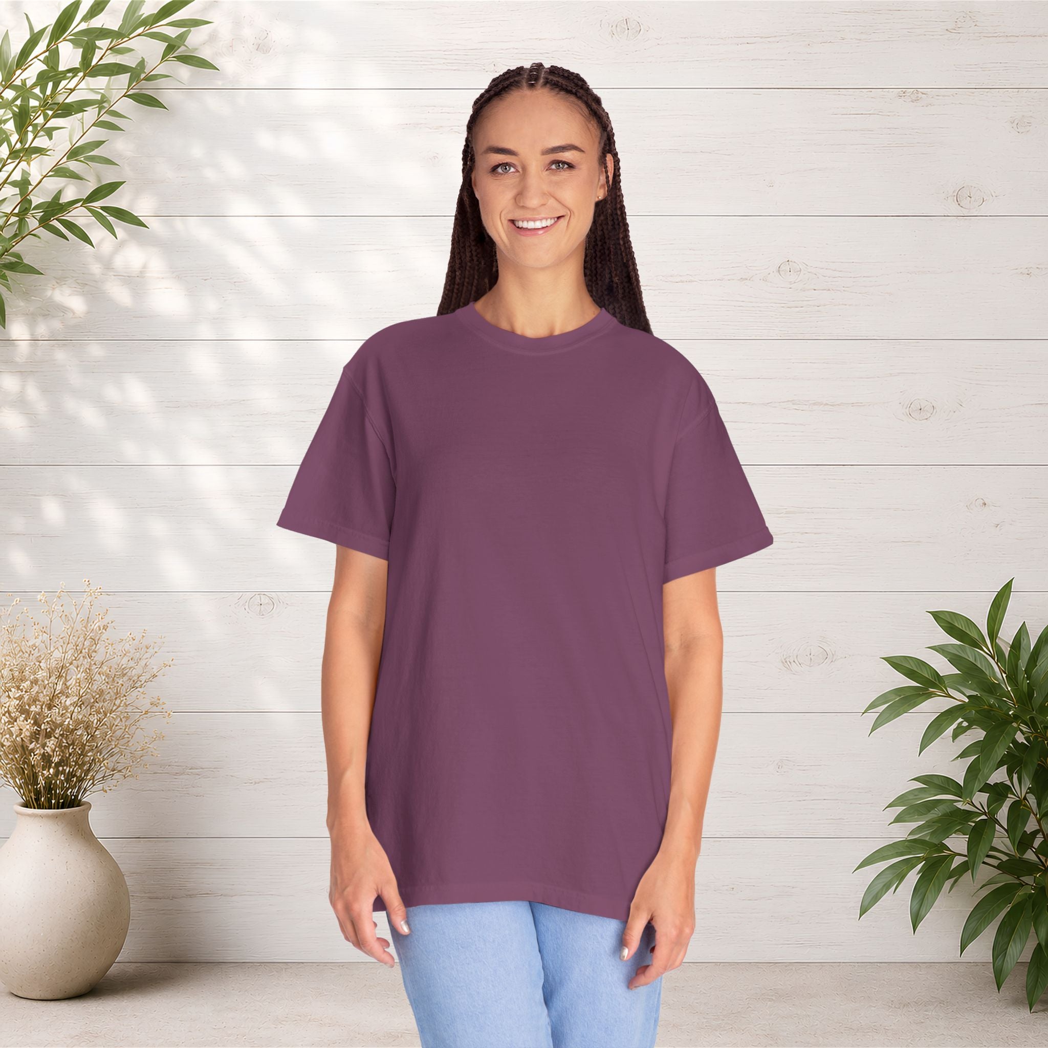 Custom Image Back T-Shirt - Add Your Own Image
