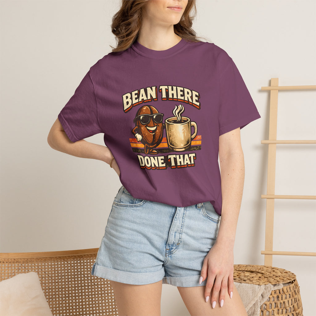 Coffee T-Shirt — "Bean There Done That" Retro Coffee Shirt