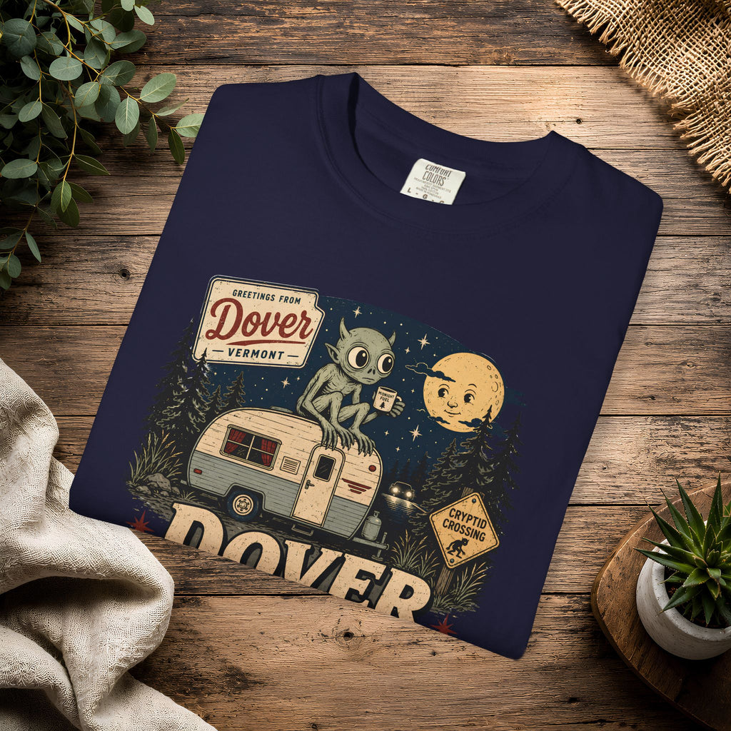 Dover Demon Midnight Camper T-Shirt — Vintage RV Camping Tee