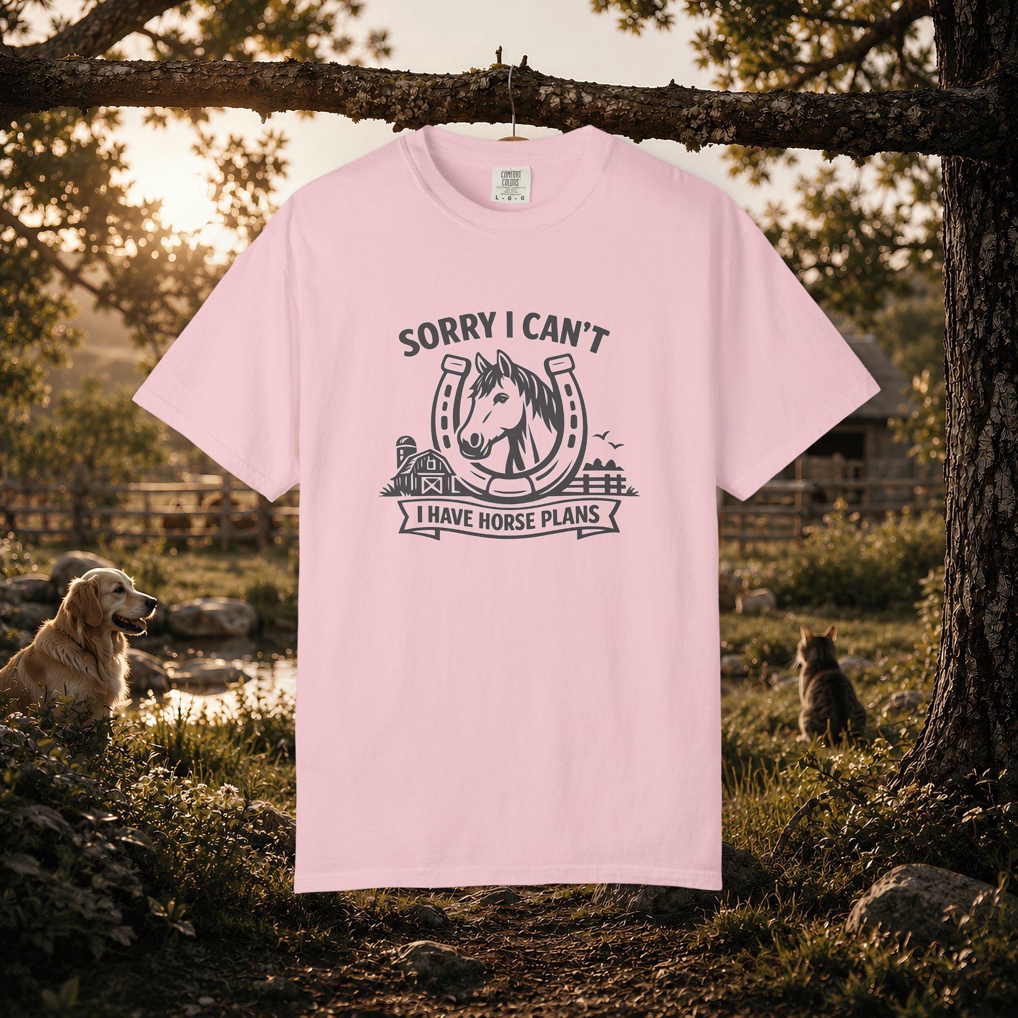 Sorry I Can't I Have Horse Plans T-Shirt