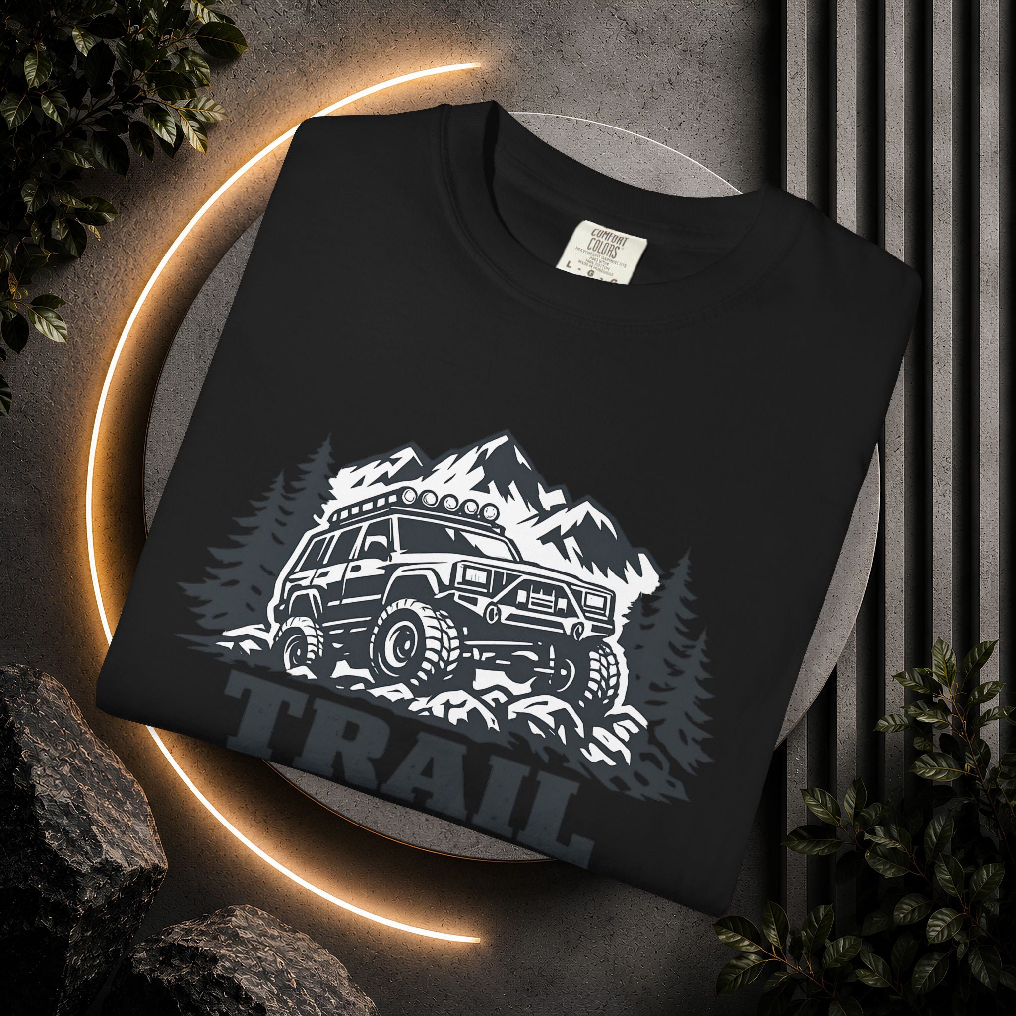 Trail Tested T-Shirt — Off-Road Jeep Mountain Adventure Tee