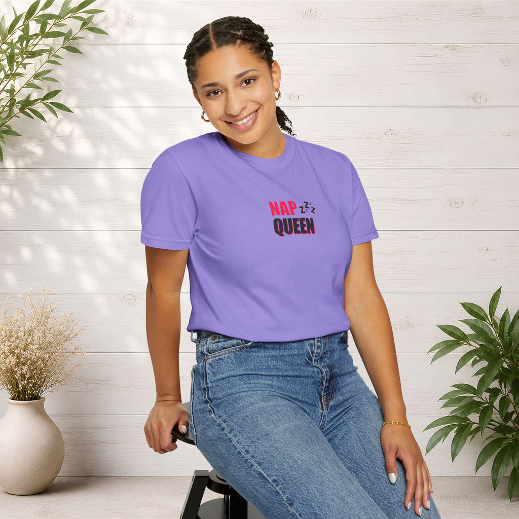 Nap Queen T-Shirt — Funny Sleepy Graphic Tee