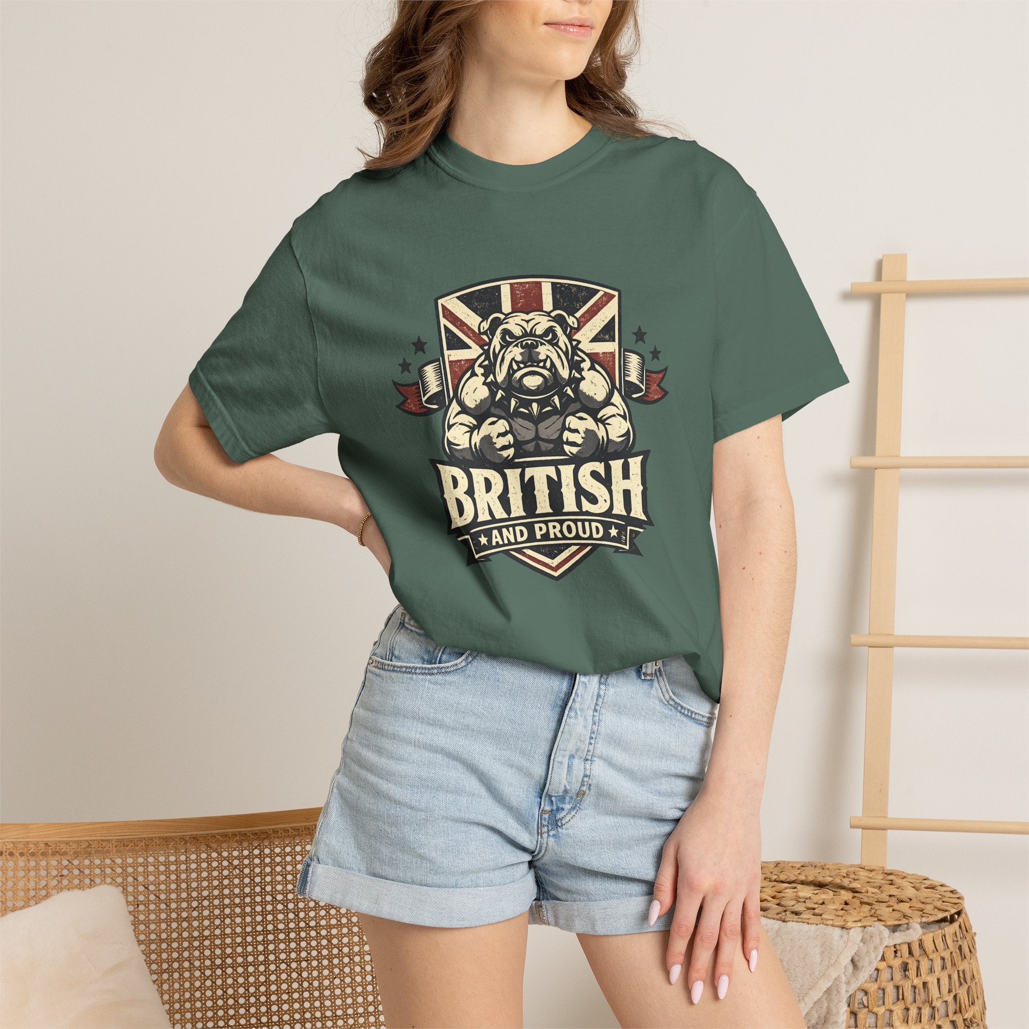 British and Proud Bulldog T-Shirt