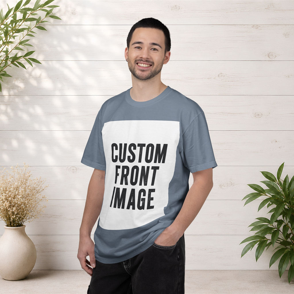 Custom Image Front T-Shirt - Add Your Own Image