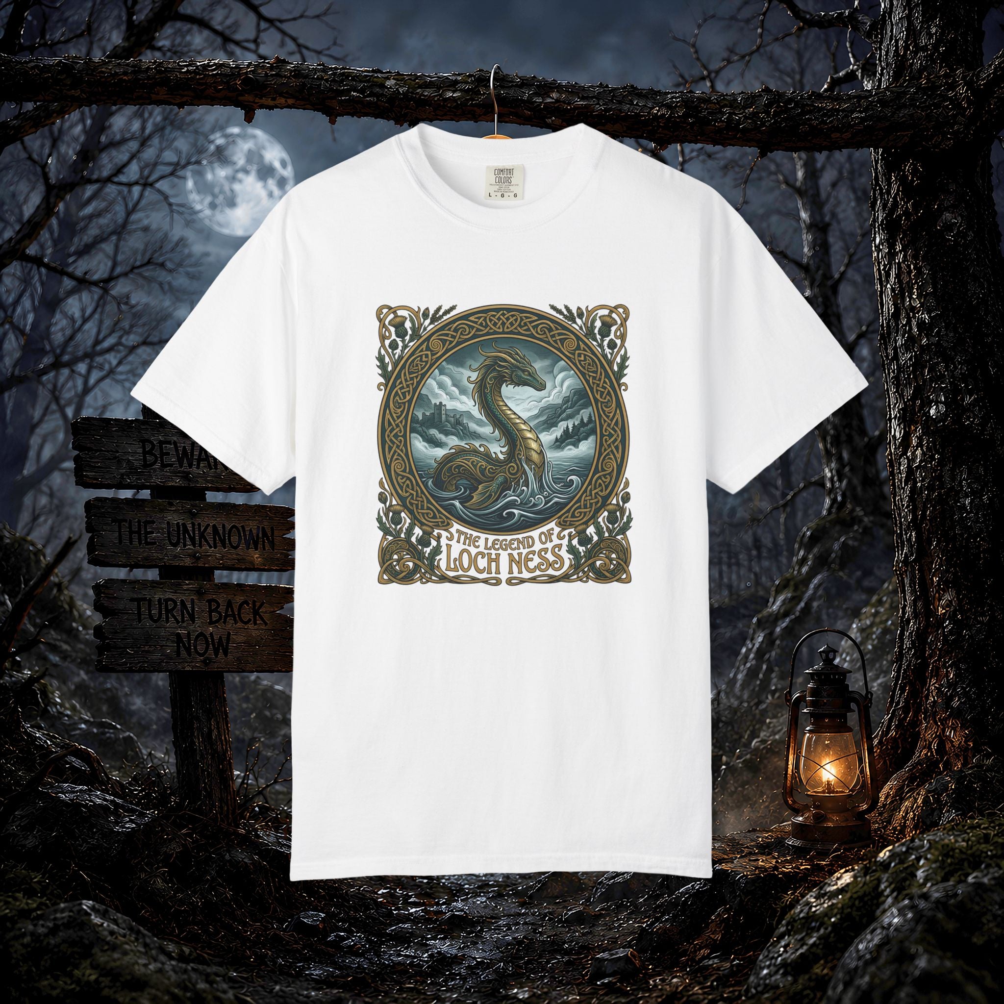 Loch Ness Monster T-shirt | Vintage Sea Serpent Illustration