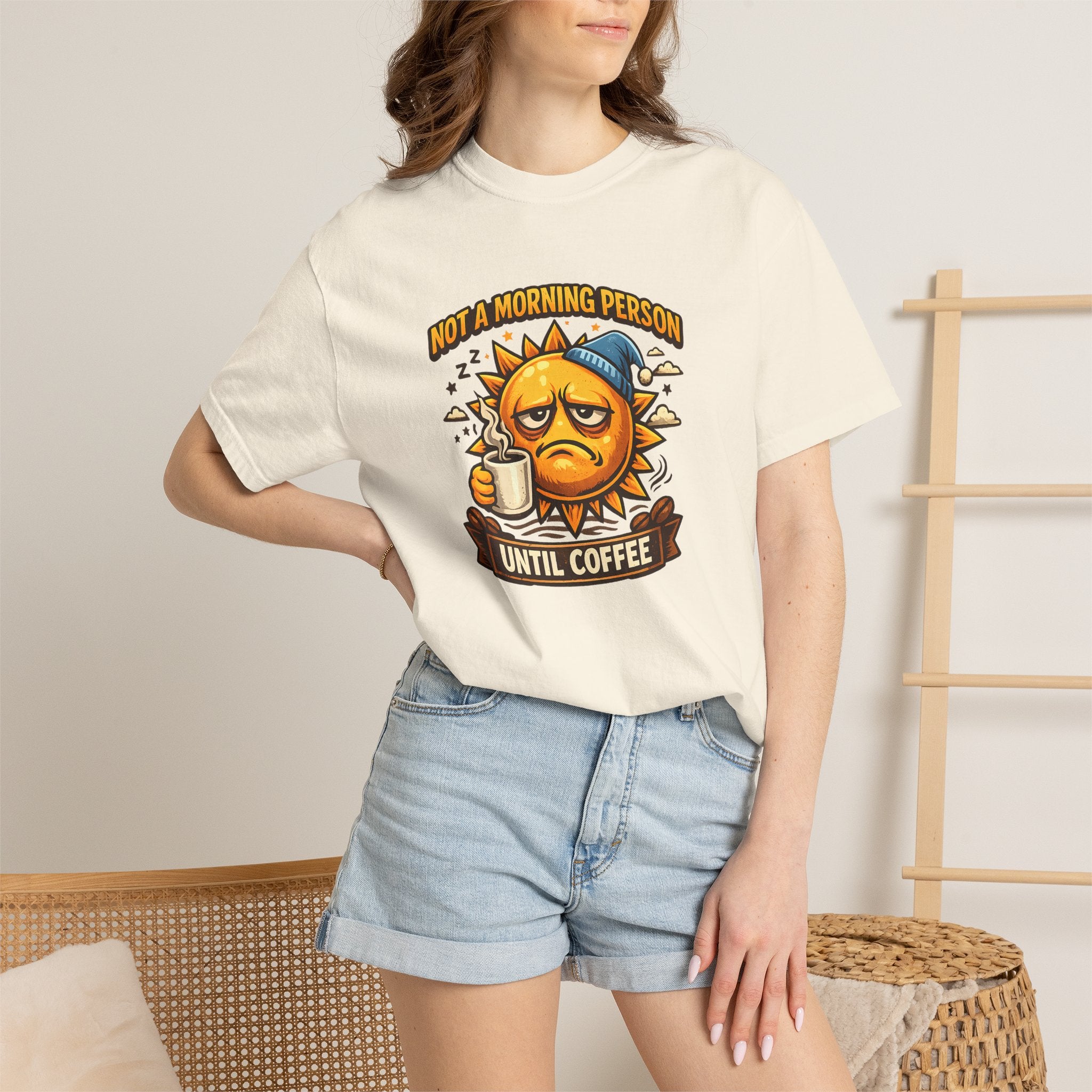 Not a Morning Person Until Coffee T-Shirt