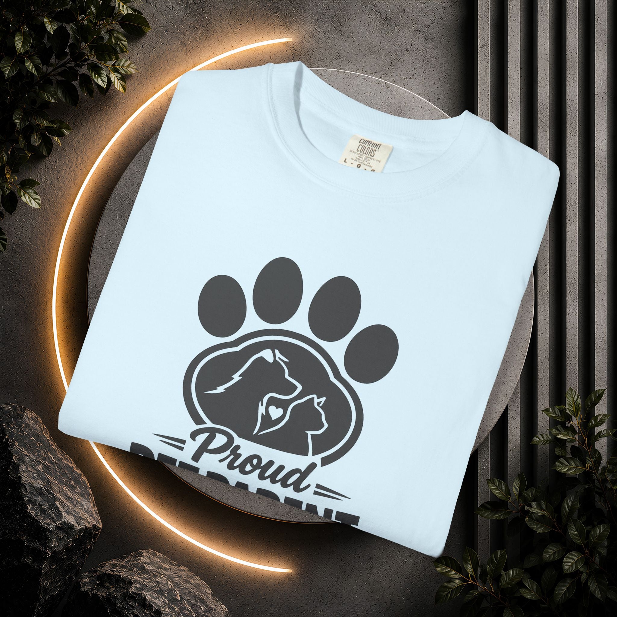 Proud Pet Parent T-Shirt — Paw Print Dog & Cat Shirt for Animal Lovers