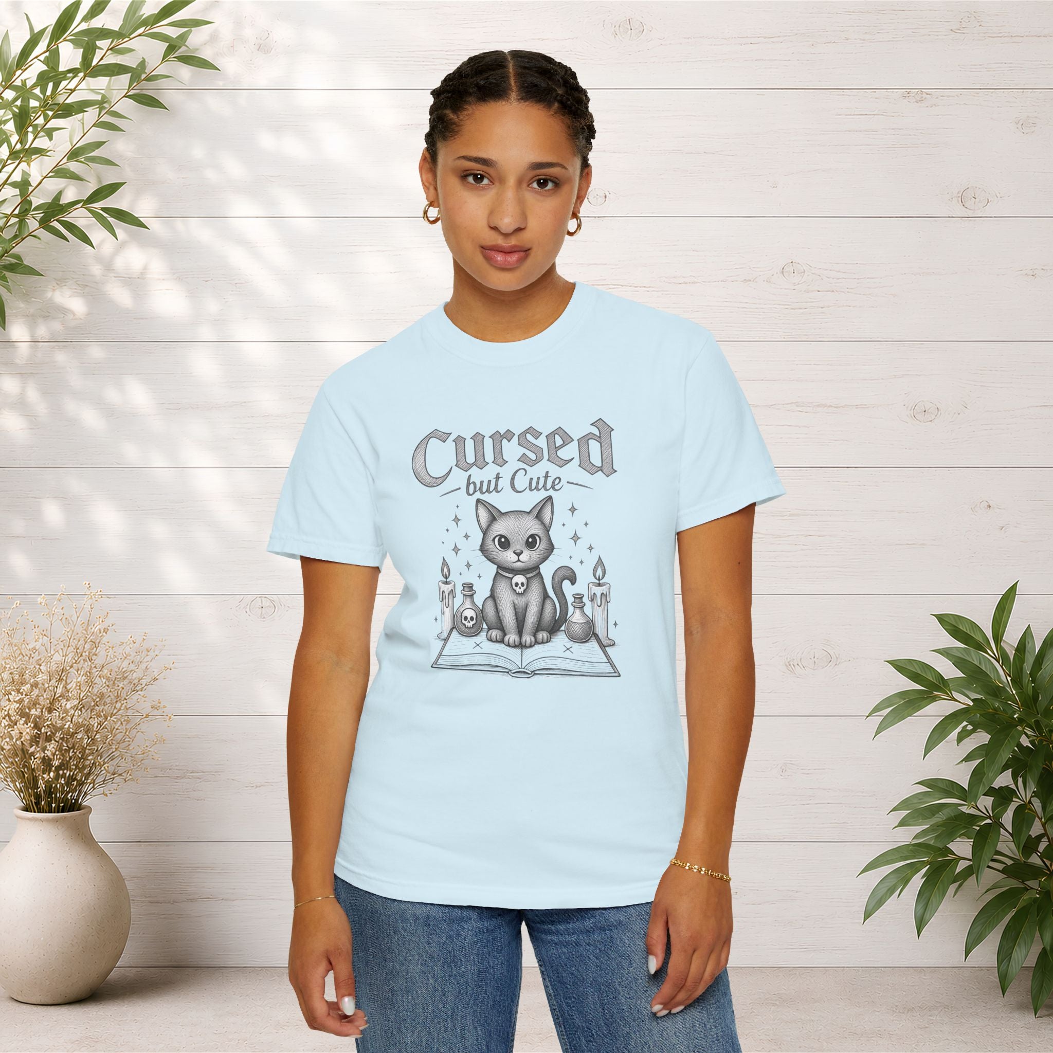 Cursed But Cute Cat T-Shirt