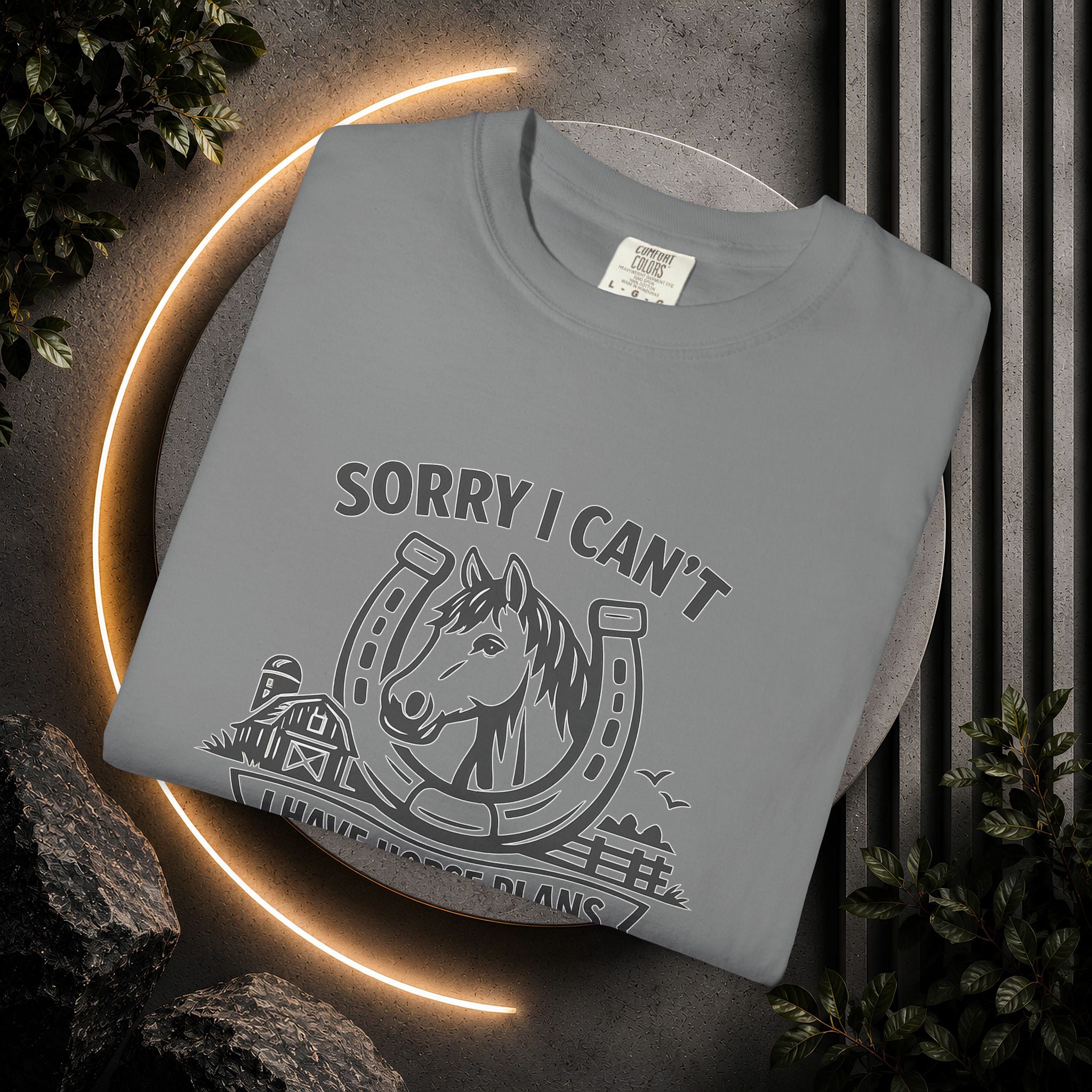 Sorry I Can't I Have Horse Plans T-Shirt