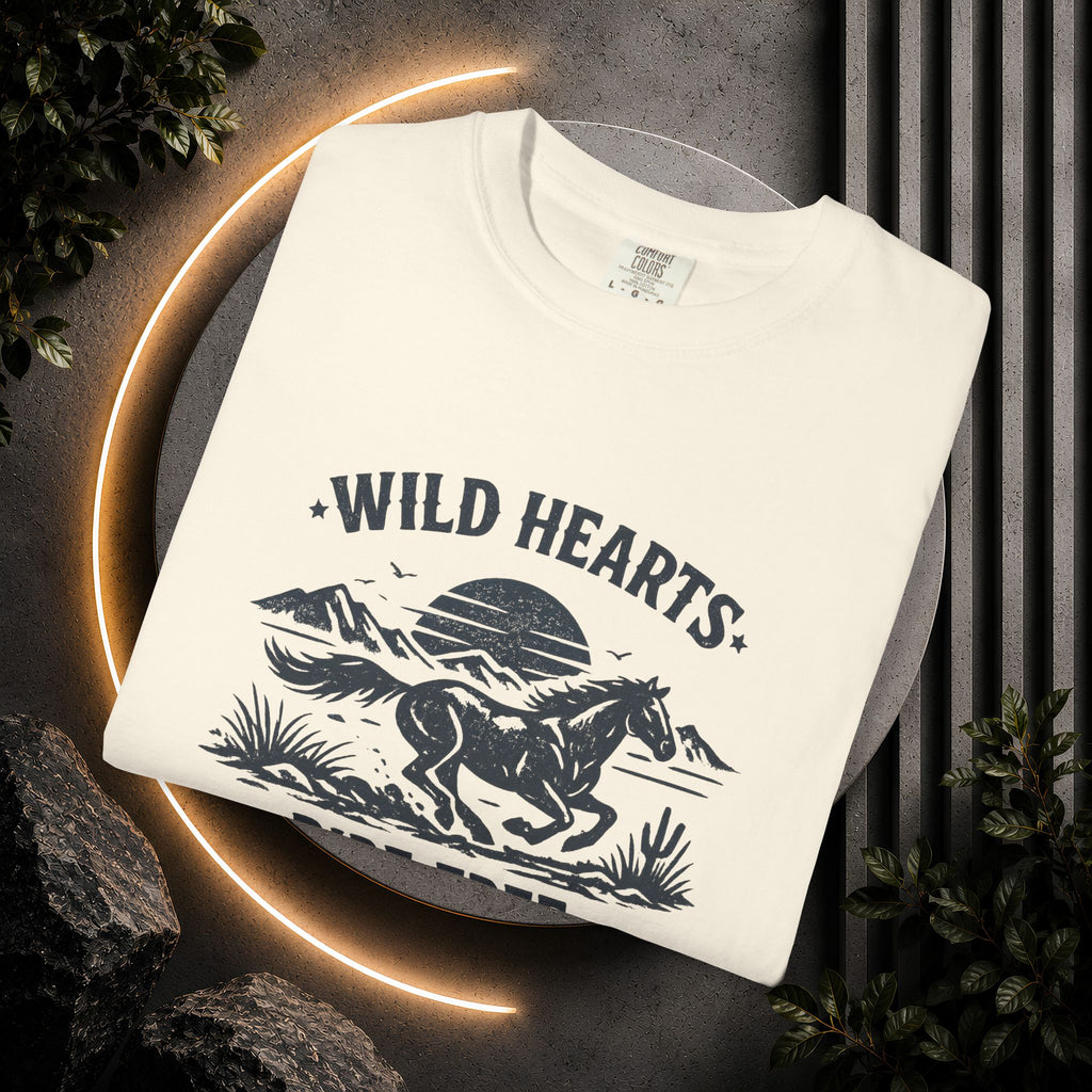 Wild Hearts Ride Free T-Shirt – Vintage Horseback Adventure Tee