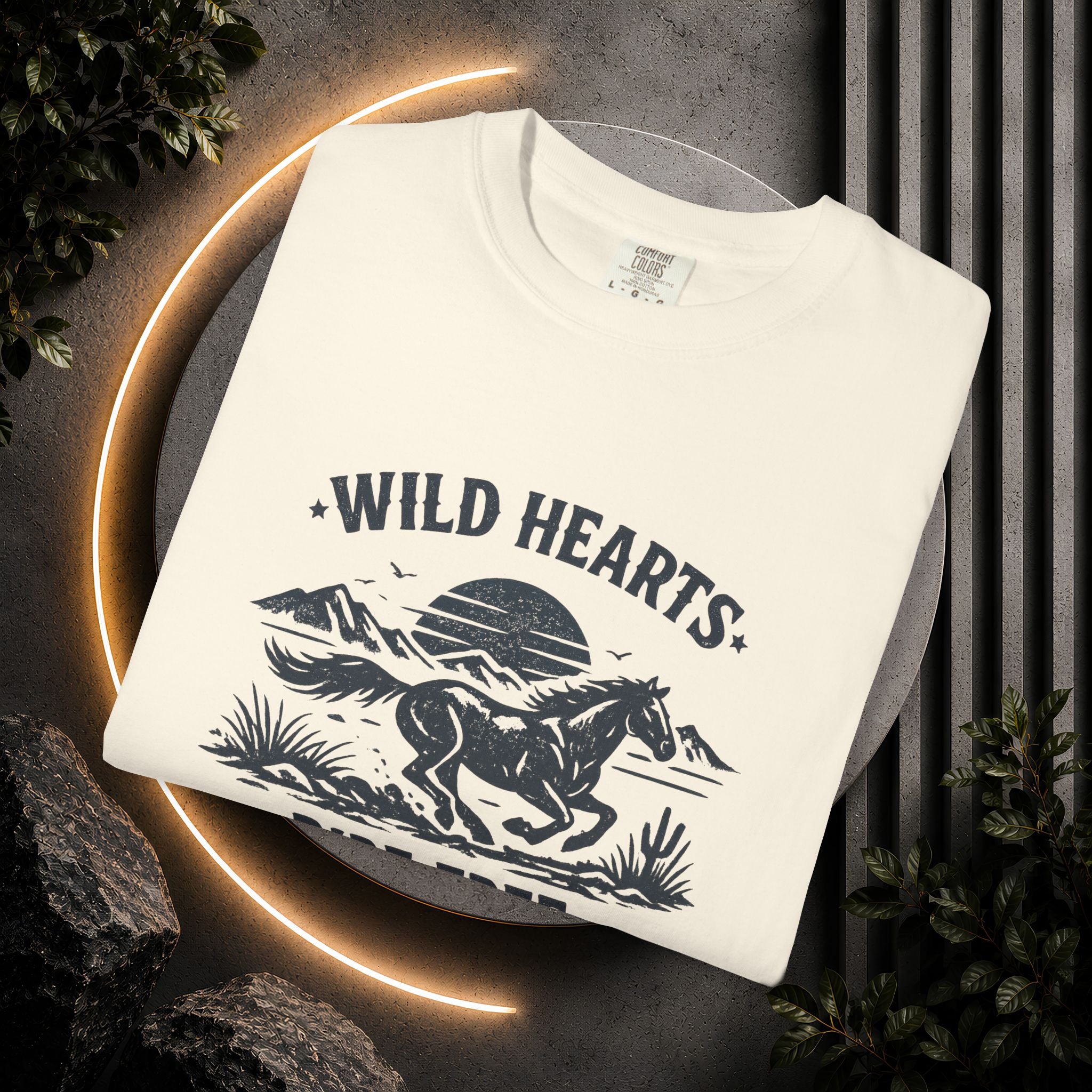 Wild Hearts Ride Free T-Shirt – Vintage Horseback Adventure Tee