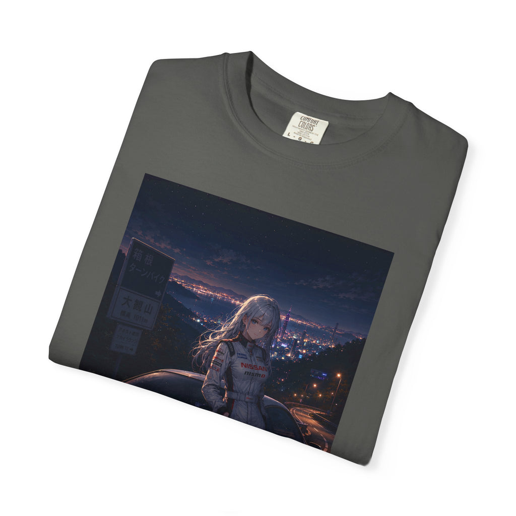 Hakone Night Drive Anime T-shirt | Retro JDM Street Racer Anime