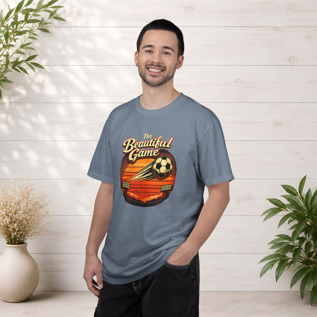 Soccer Vintage Sunset T-Shirt — "The Beautiful Game"