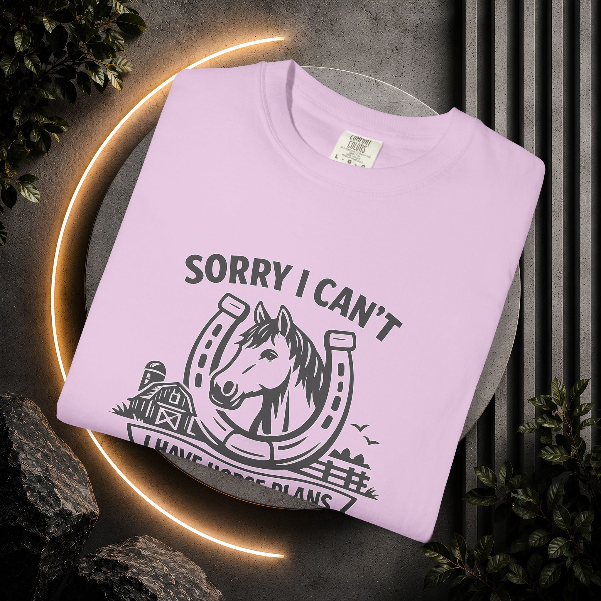 Sorry I Can't I Have Horse Plans T-Shirt