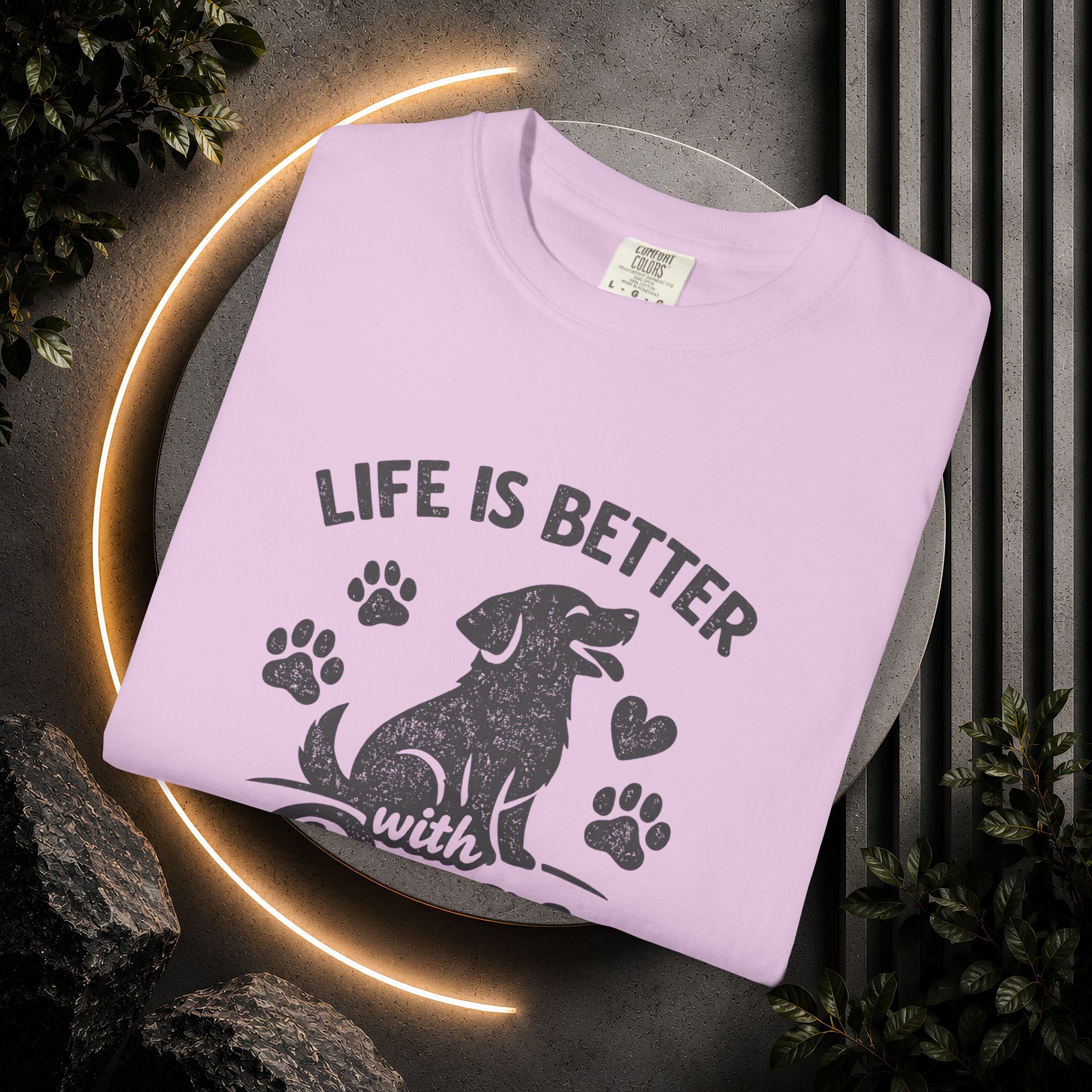 Life Is Better with Dogs T-Shirt