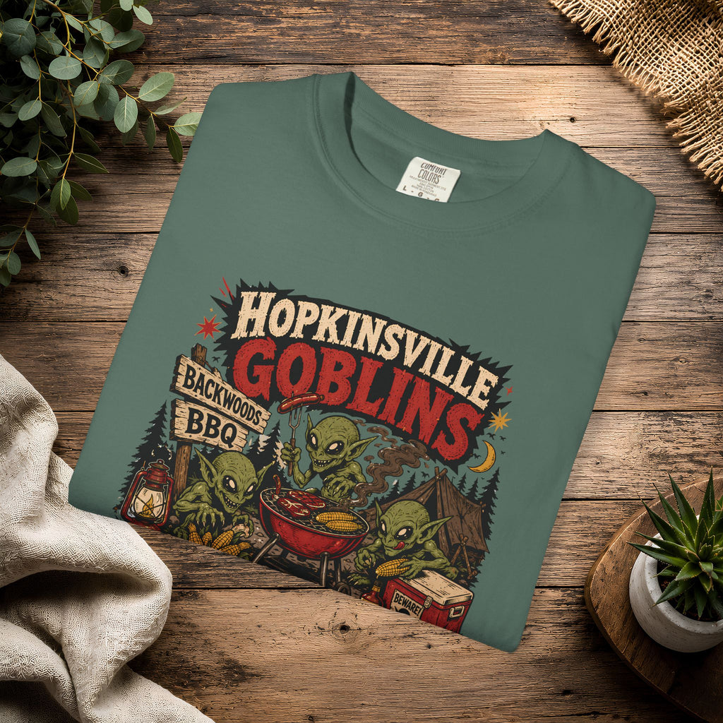 Hopkinsville Goblins Cookout T-Shirt — Funny BBQ Festival Tee